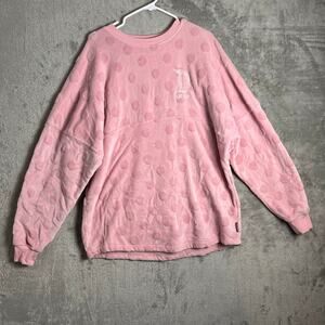 Disney Pink Piglet Spirit Jersey Walt Disney World Fuzzy Soft Cozy Sherpa XL